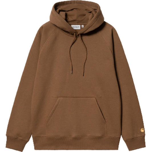 Felpe con cappuccio Uomo Carhartt Wip - Hooded Chase Sweat - Marrone