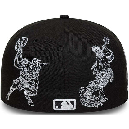 Cappellini da baseball Unisex New Era - Mlb Mythical 59Fifty Neyyan - Nero