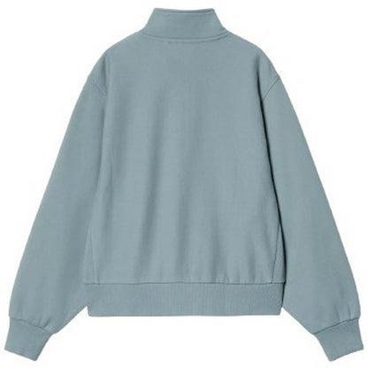 Maglie Donna Carhartt Wip - W' American Scr. High Neck Swt - Azzurro