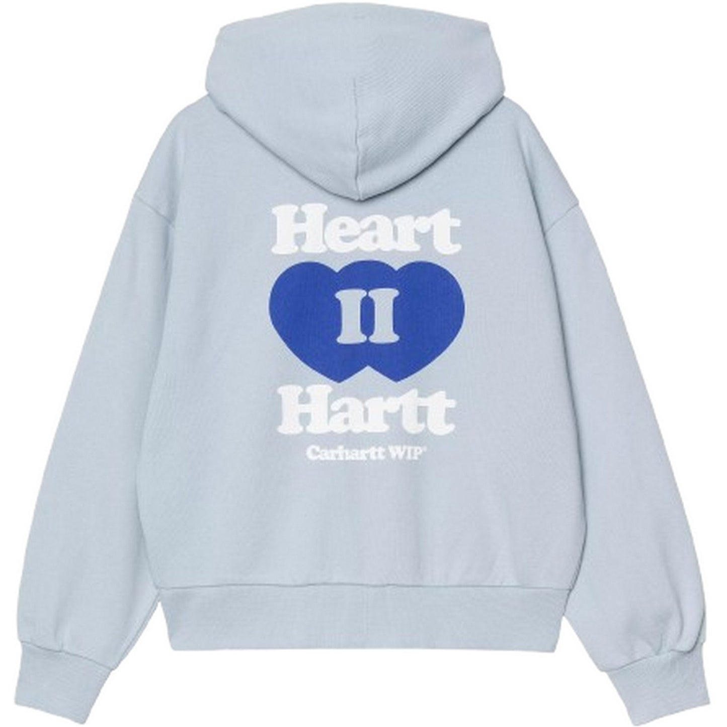 Giacche Donna Carhartt Wip - W' Hooded Heart II Hartt Jacket - Blu
