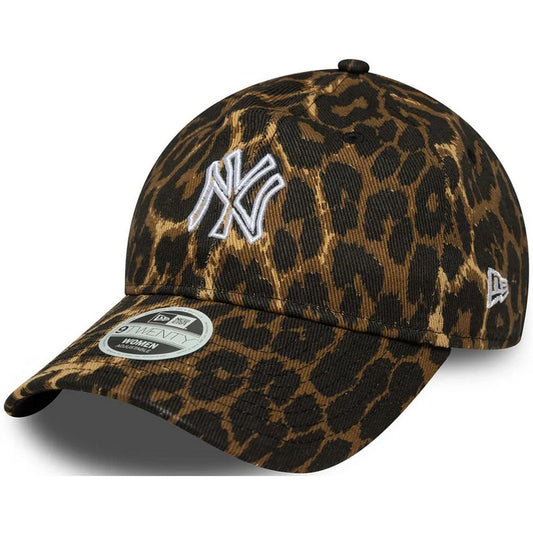 Cappellini da baseball Unisex New Era - Wmns Outline Leopard 9Twenty Neyyan - Nero