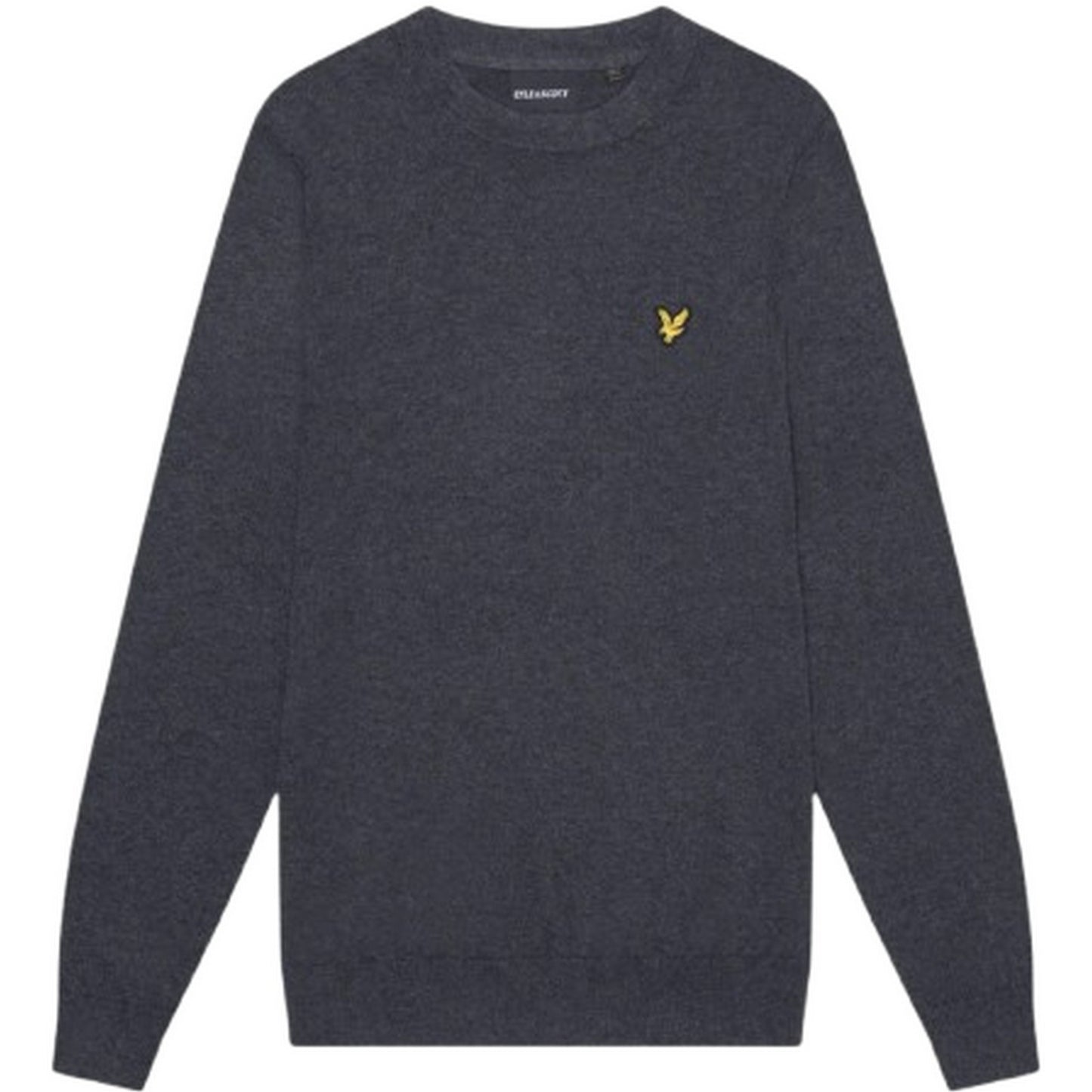 Felpe senza cappuccio Uomo Lyle & Scott - Cotton Merino Crew Neck Jumper - Grigio