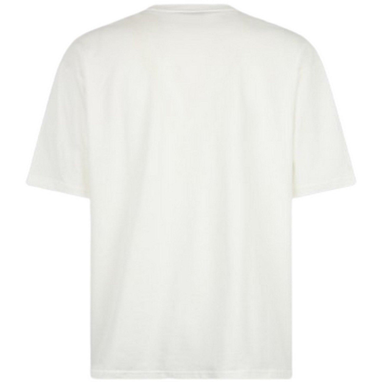 T-shirt Uomo Phobia - White T-Shirt With Grey Embroidery Lightning - Bianco