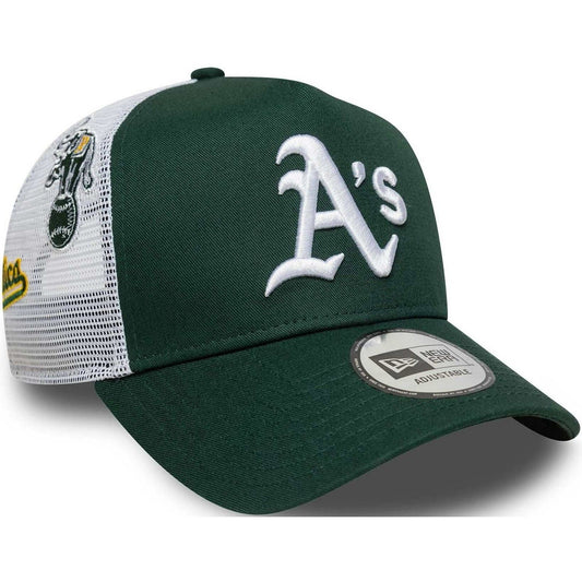 Cappellini da baseball Unisex New Era - Multi Patch Trucker - Verde