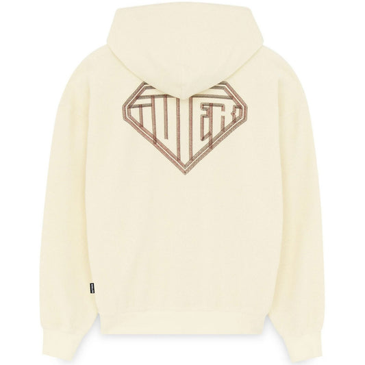 Felpe con cappuccio Uomo Iuter - Stitch Logo Reverse Zip Hoodie - Bianco