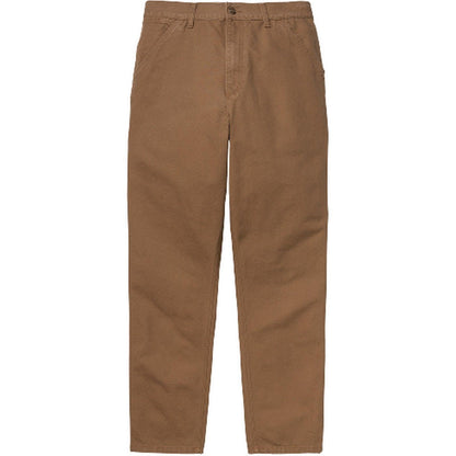 Pantaloni Uomo Carhartt Wip - Single Knee Pant - Marrone