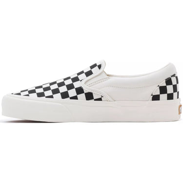 Sneaker Uomo Vans - Slip-On Vr3 Checkerboard Black/Marshmallow - Multicolore