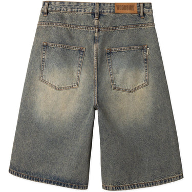 Bermuda Uomo Woodbird - Wbyuto Aged Shorts - Blu