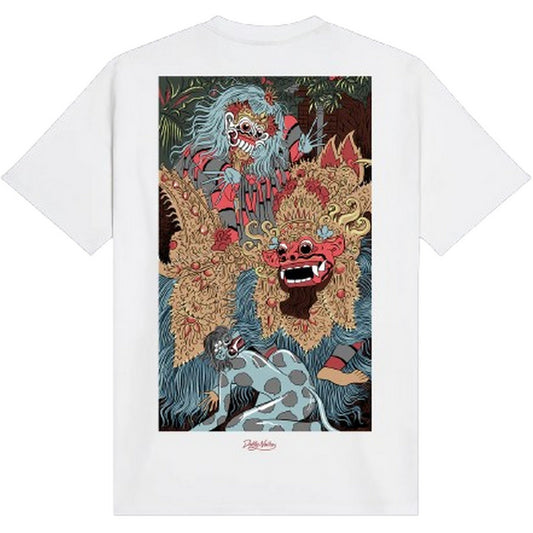T-shirt Uomo Dolly Noire - Barong And Rangda Tee - Bianco