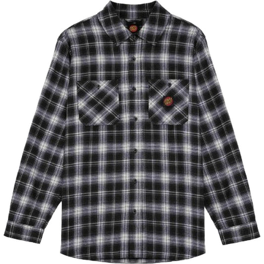 Camicie casual Uomo Santa Cruz - Apex Shirt - Grigio