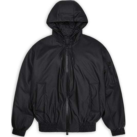 Giacche impermeabili Uomo Rains - Lohja Insulated Bomber Jacket W3T1 - Nero