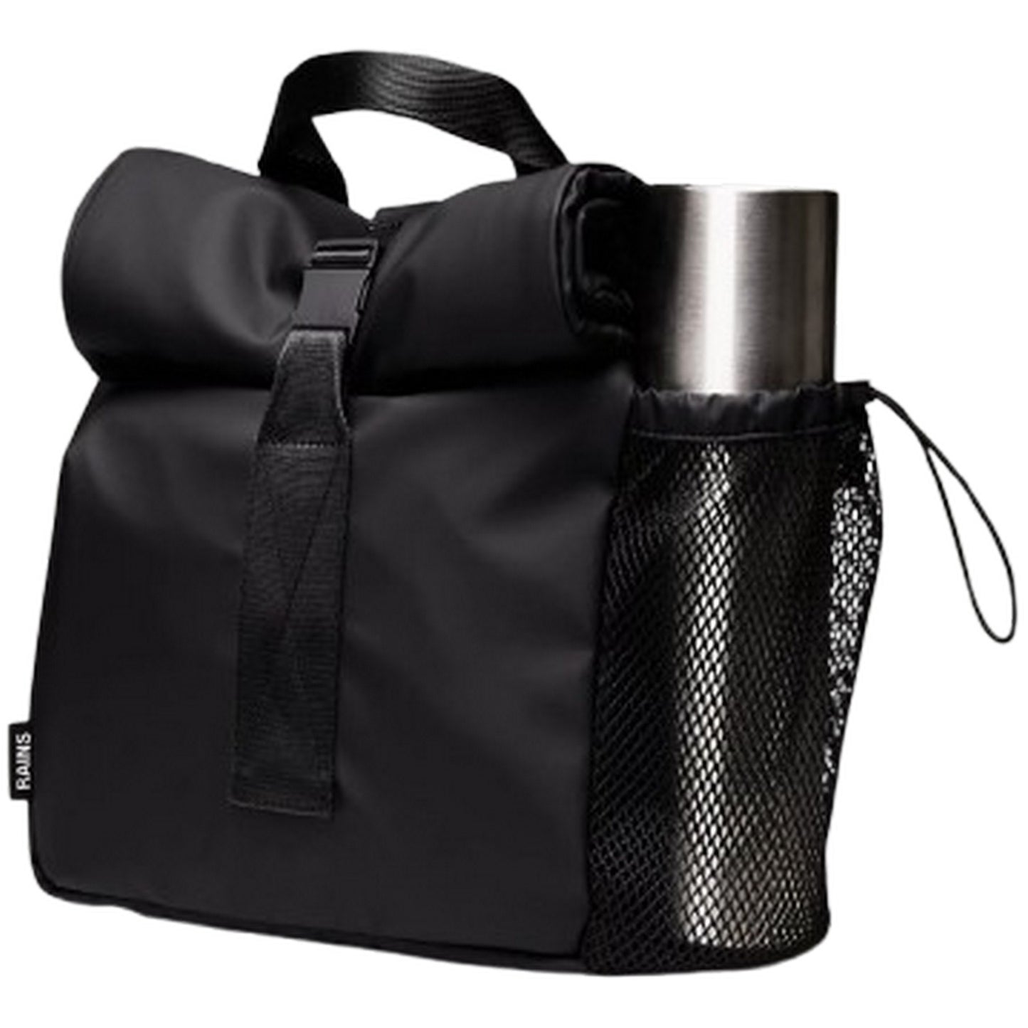 Borse a mano Unisex Rains - Lunch Bag Large W3 - Nero