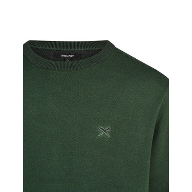 Maglie a manica lunga Uomo Iriedaily - Heavy Flag Knit - Verde