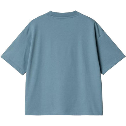 T-shirt Donna Carhartt Wip - W' S/S Chester T-Shirt - Blu