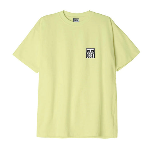 T-shirt Uomo Obey - Obey Eyes Icon 2 Heavyweight Tee - Verde