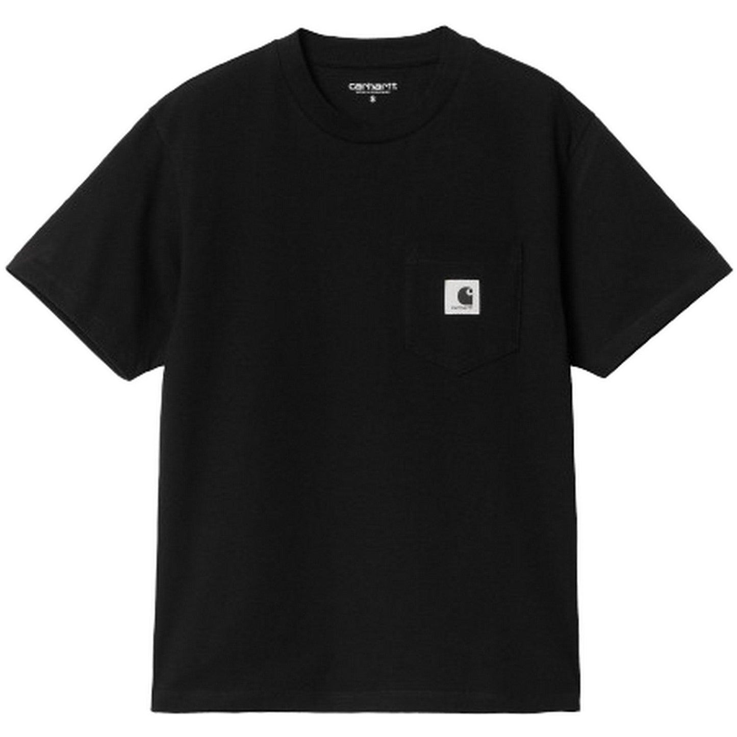 T-shirt Donna Carhartt Wip - W' S/S Pocket T-Shirt - Nero