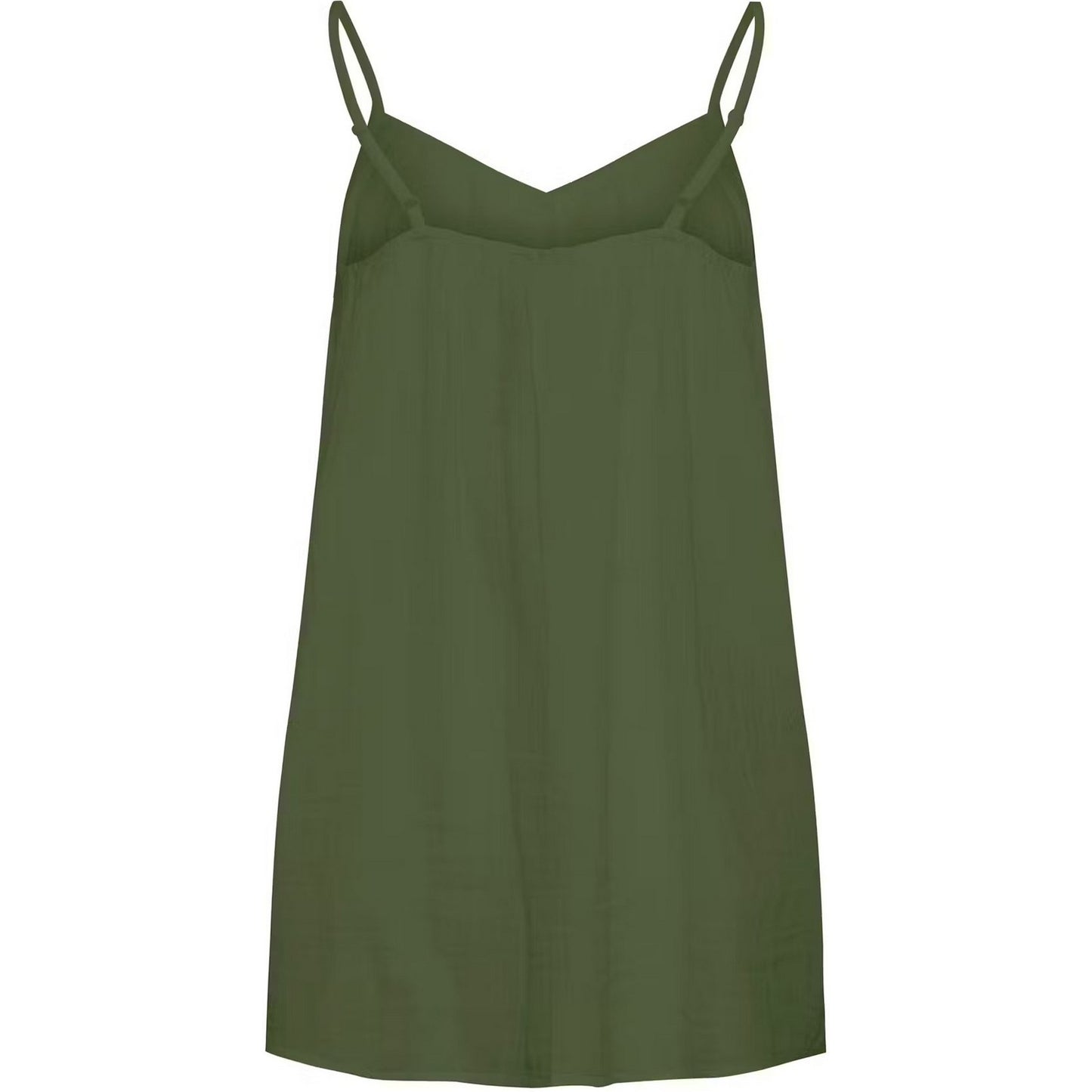 Vestiti casual Donna Ichi - Iafoxa Singlet Dr - Verde