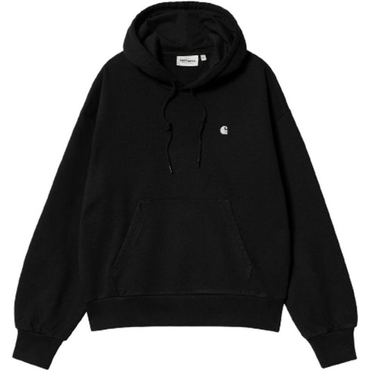 Felpe con cappuccio Donna Carhartt Wip - W' Hooded Casey Sweatshirt - Nero