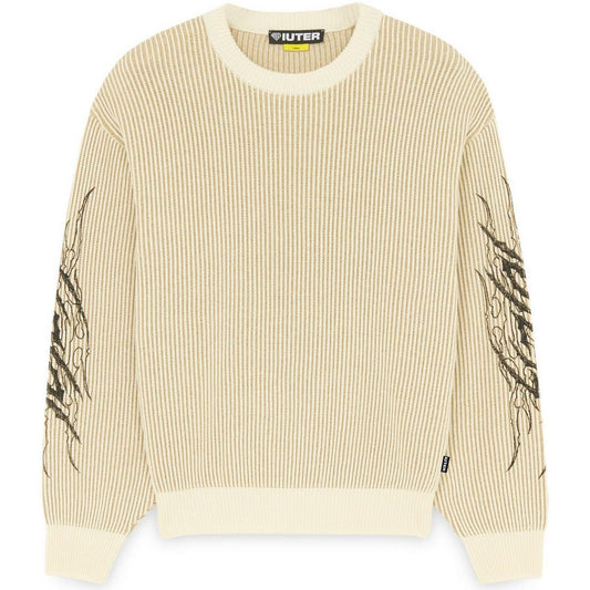 Maglie a manica lunga Uomo Iuter - Tribal Jumper - Avorio