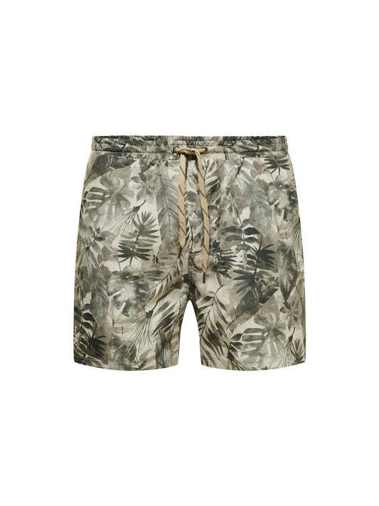 Pantaloncini e calzoncini Uomo Only & Sons - Onsted Swim Flower Gw 1837 - Multicolore