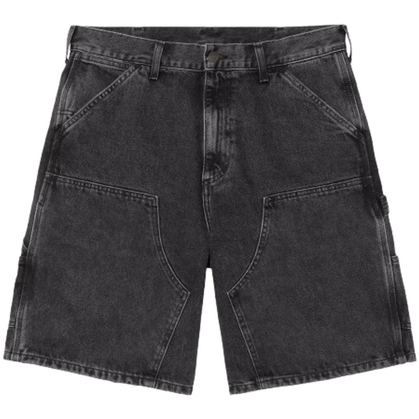 Pantaloncini Uomo Carhartt Wip - Double Knee Short - Nero