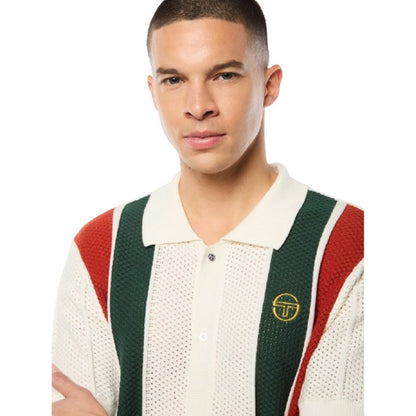 Polo Uomo Sergio Tacchini - Montell Knit Polo - Bianco