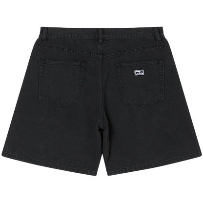 Pantaloncini Uomo Obey - Emerson Denim Short - Nero