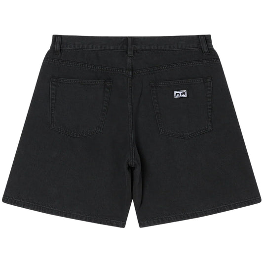Pantaloncini Uomo Obey - Emerson Denim Short - Nero