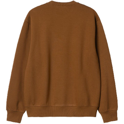 Felpe senza cappuccio Uomo Carhartt Wip - Carhartt Sweat - Marrone