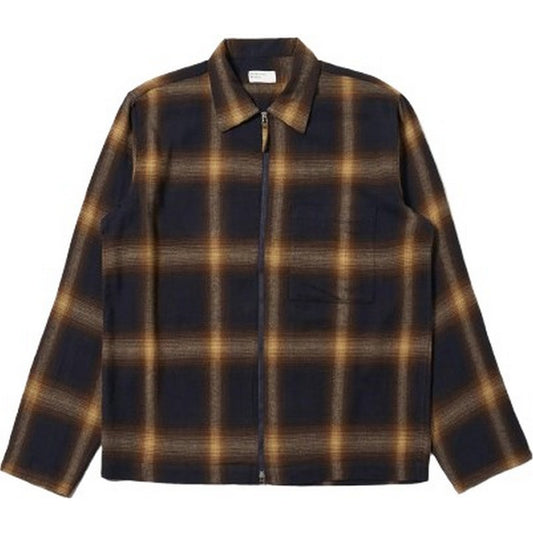 Camicie casual Uomo Universal Works - Zip Shirt - Multicolore