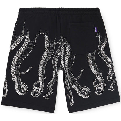 Pantaloncini Uomo Octopus - Octopus Outline Sweatshorts - Nero