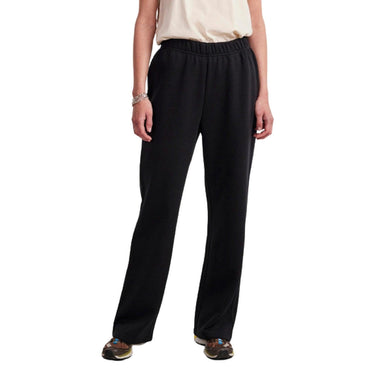 Pieces Pantalon pour Femme - Pcchilli Hw Wide Sweat Pants Noos Bc - Noir