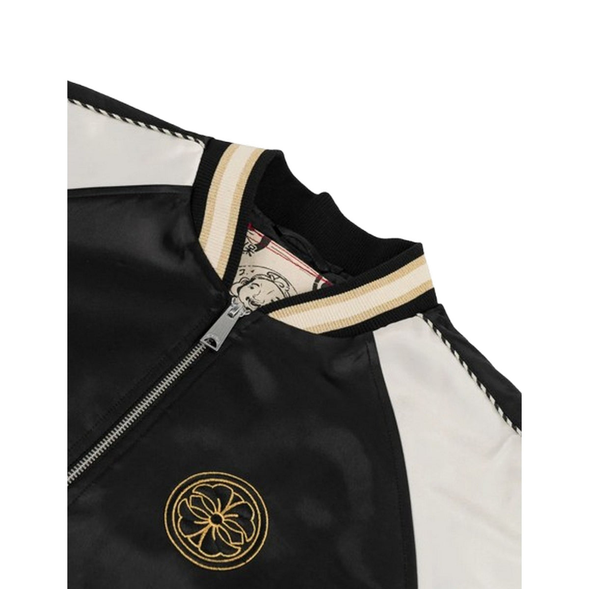 Giacche Uomo Evisu - Ht, Whale Emb. Souvenior Jacket - Nero