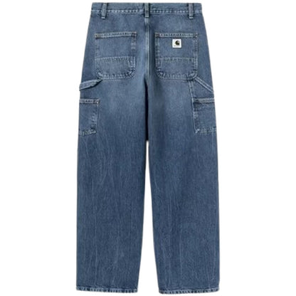 Pantaloni Donna Carhartt Wip - W' Brandon Double Knee Pant - Blu