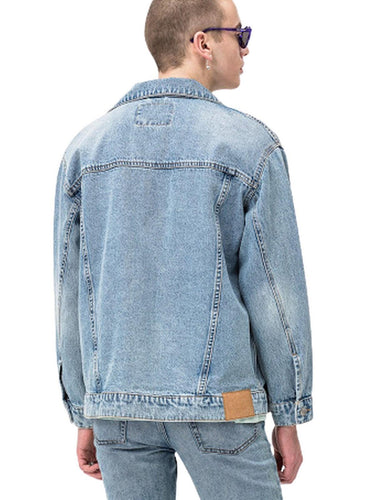 Cheap Monday Unisex-Jacken – Upsize-Jacke Thrash Metal – Blau