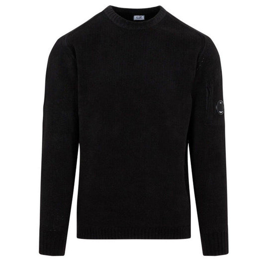 Maglioni Ragazzo C.P. Company - Bambino Crew Neck - Nero