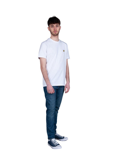 T-shirt Uomo Lyle & Scott - Plain T-Shirt - Bianco