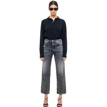 Damskie jeansy Icon Denim – Jill – Czarne