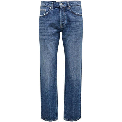 Jeans Uomo Only & Sons - Onsedge Straight Db 9392 Tai Dnm - Blu