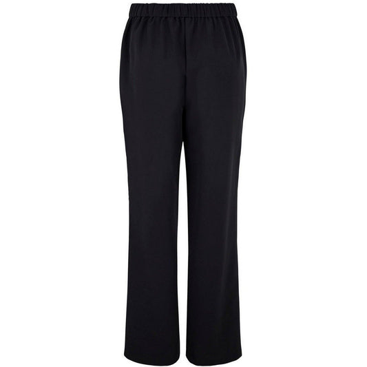 Pantaloni Donna Pieces - Pcbossy Hw Wide Pants Noos - Nero
