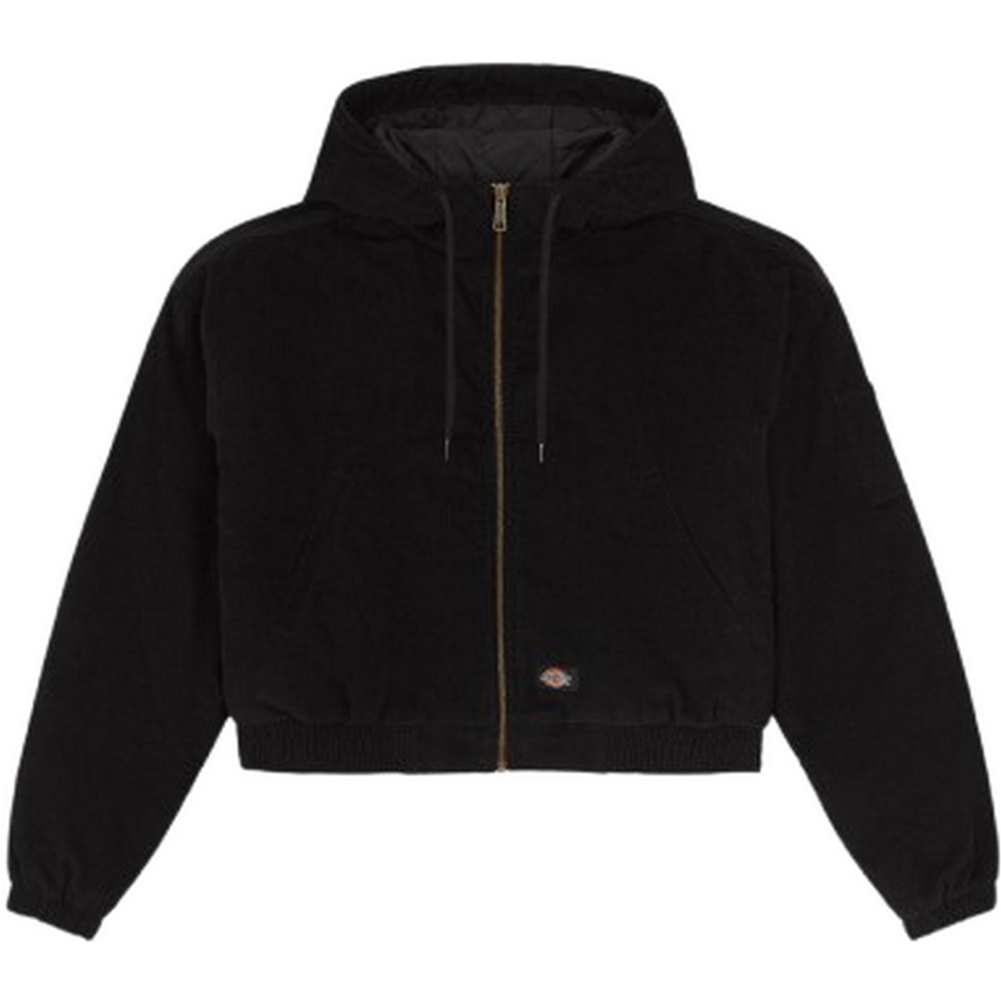 Giacche Donna Dickies - Corduroy Hooded Jacket W - Nero