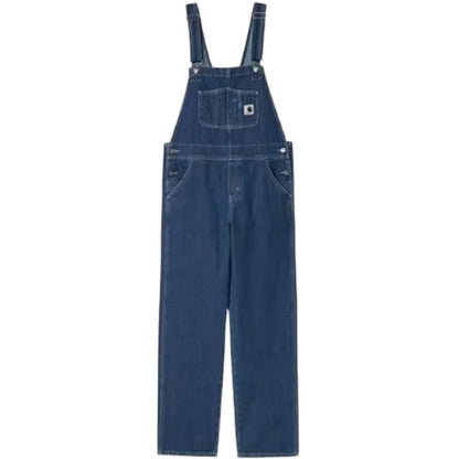 Salopette Donna Carhartt Wip - W' Bib Overall Straight - Blu