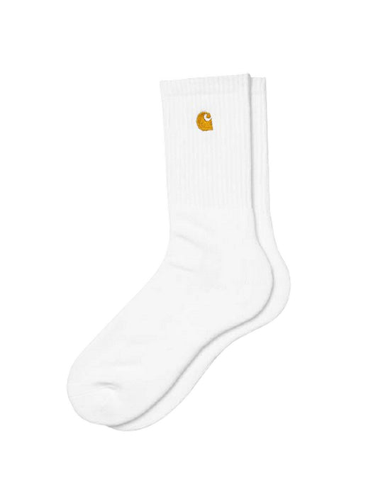 Calze Unisex Carhartt Wip - Chase Socks - Bianco