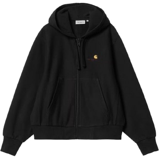Felpe con cappuccio Donna Carhartt Wip - W' Hd American Scr. Jacket - Nero