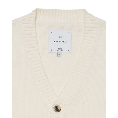 Cardigan Uomo Edwin - Hibiki Cardigan - Bianco