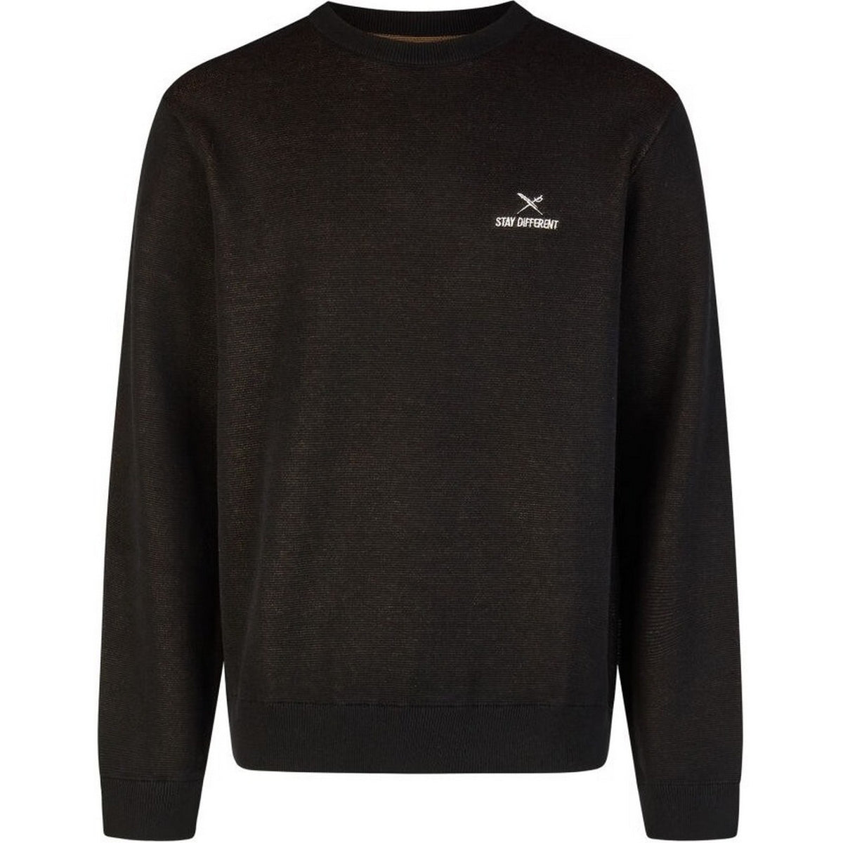 Maglie a manica lunga Uomo Iriedaily - Stay Different Knit - Nero