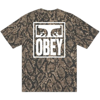 T-shirt Uomo Obey - Obey Eyes Icon Tee - Verde