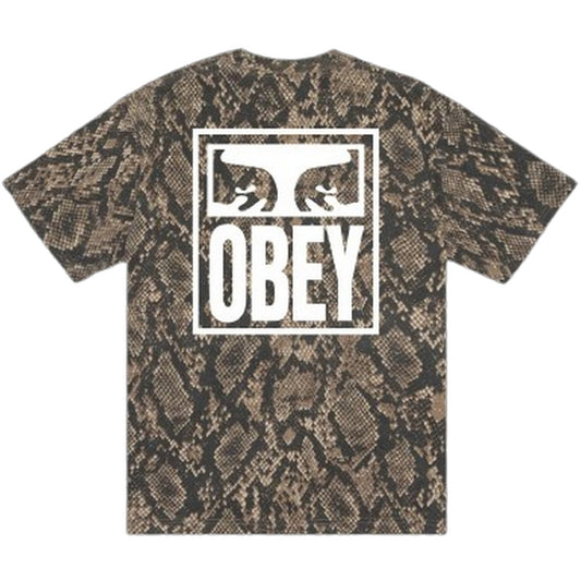 T-shirt Uomo Obey - Obey Eyes Icon Tee - Verde