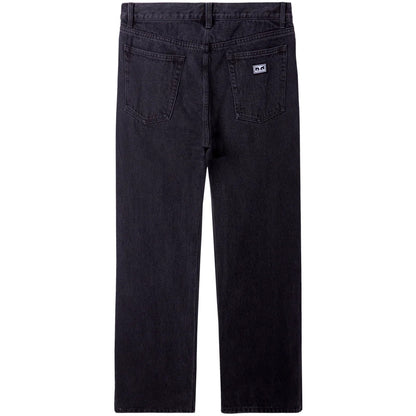 Pantaloni Uomo Obey - Hardwork Denim - Nero