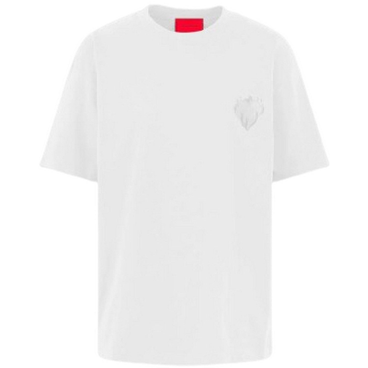 T-shirt Uomo Vision of Super - T-Shirt With Embroidered Logo - Bianco